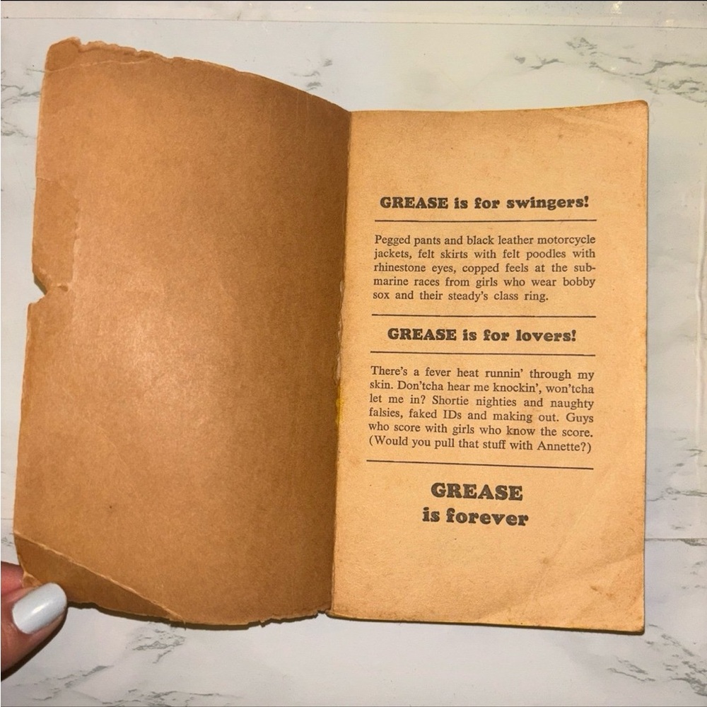 Grease Book - Picture 3 of 5